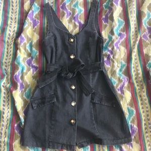 ASOS denim button up dress UK 8 new without tags